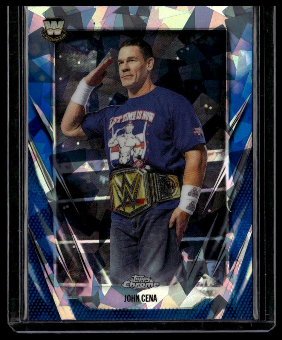 2026 Topps Chrome Sapphire Edition WWE #2 John Cena