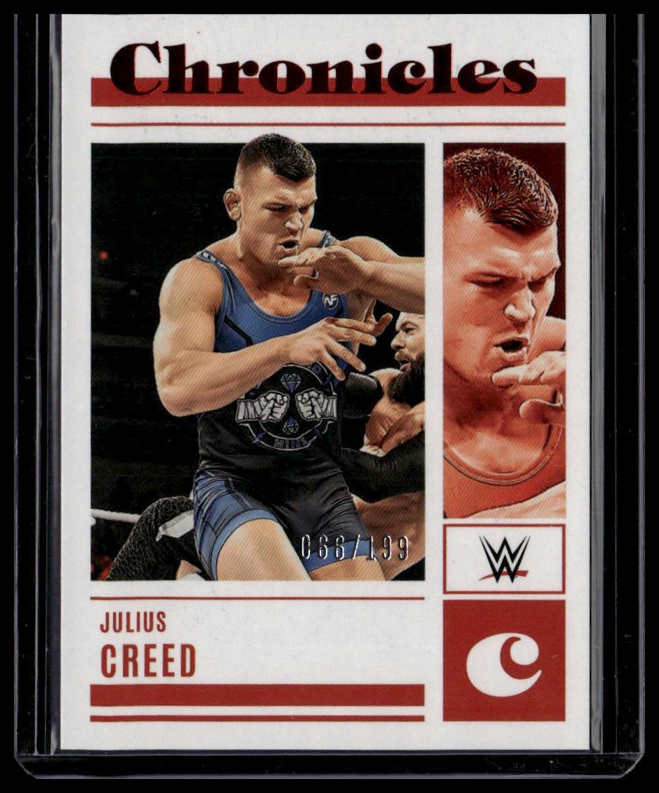 2023 Panini Chronicles WWE #37 Julius Creed Red #/199
