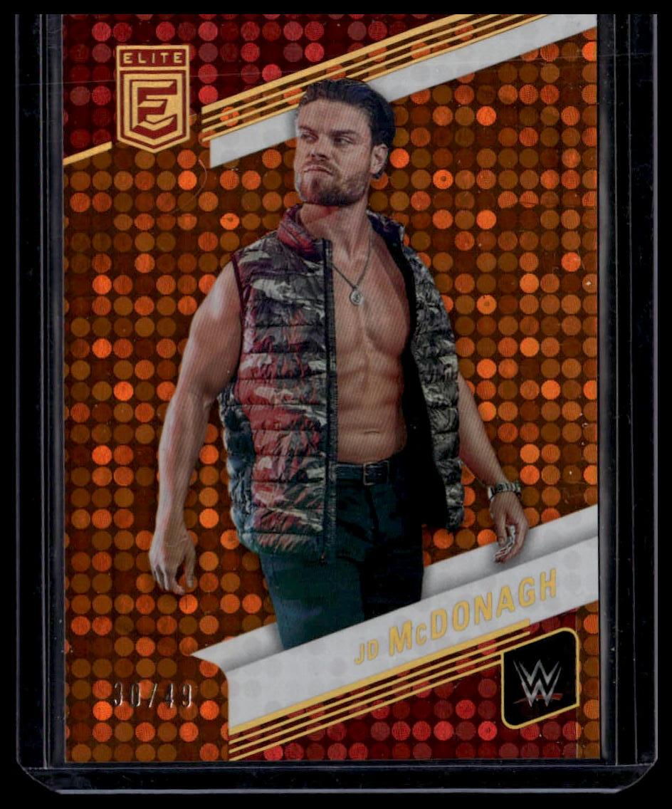 2023 Donruss Elite WWE #95 JD McDonagh Orange #/49