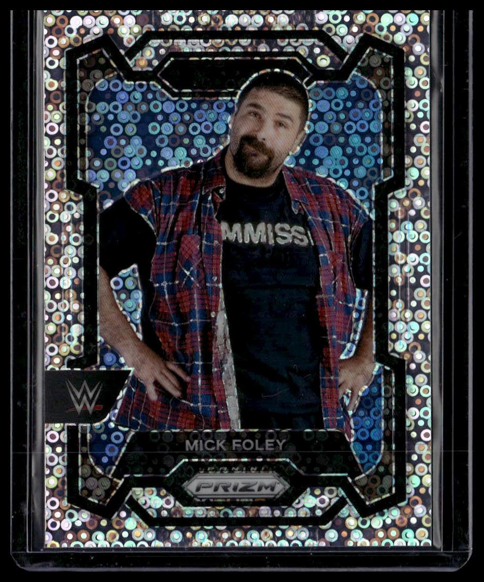 2024 Panini Prizm WWE #119b Mick Foley Under Card Prizms
