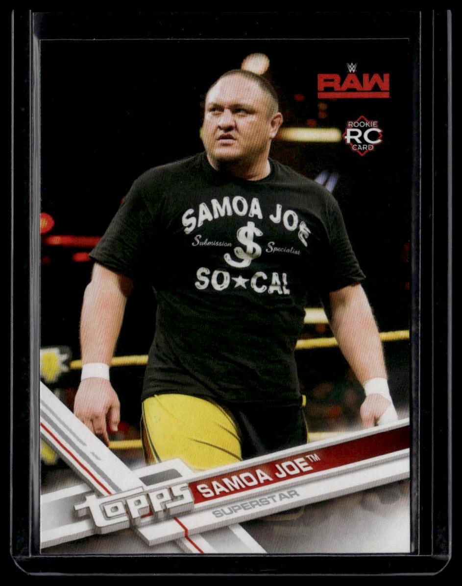2017 Topps WWE #83 Samoa Joe