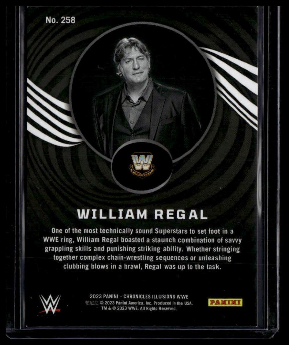 2023 Panini Chronicles WWE #258 William Regal Purple #/49