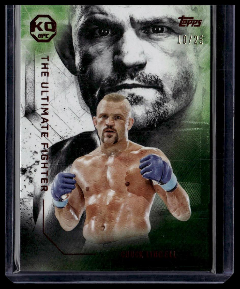 2025 Topps Knockout UFC #UF-12 Chuck Liddell The Ultimate Fighter Red #/25