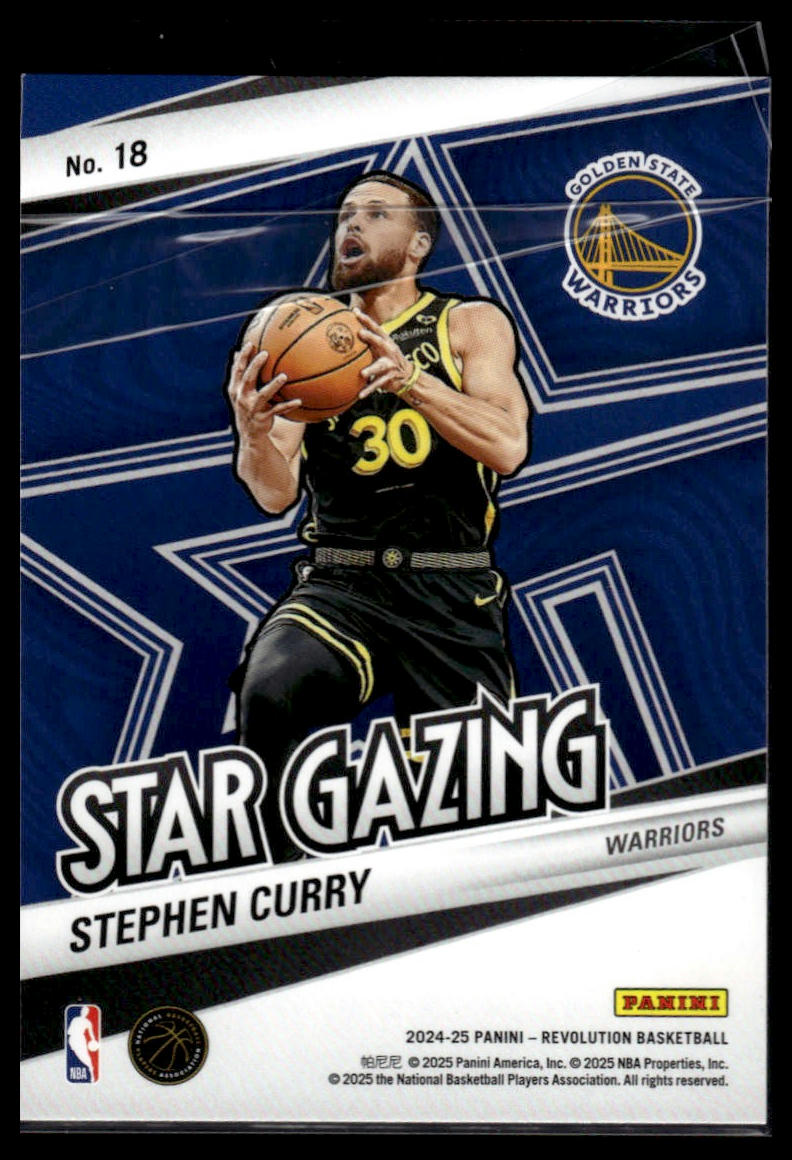 2024-25 Panini Revolution #18 Stephen Curry Star Gazing