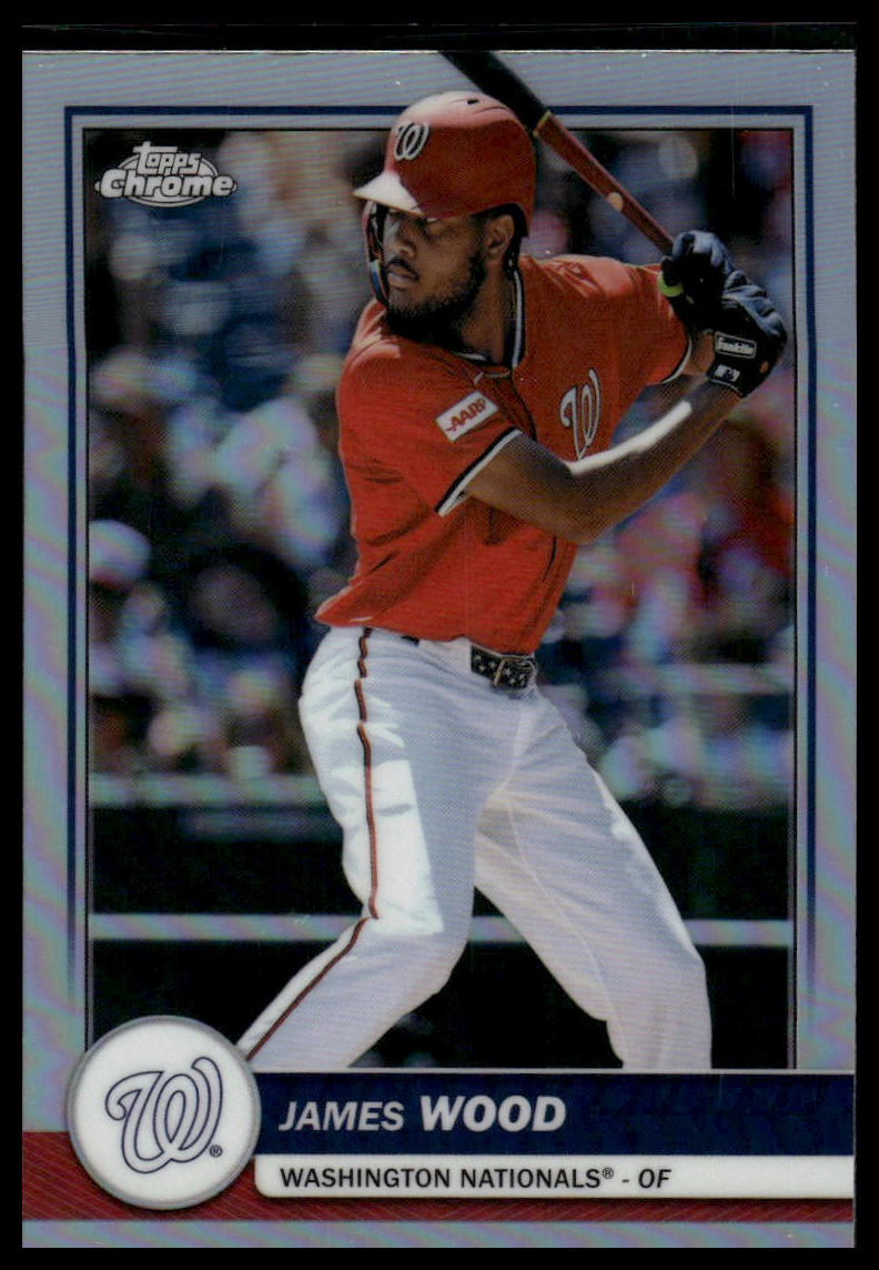 2026 Topps #49 James Wood Flagship Collection Chrome