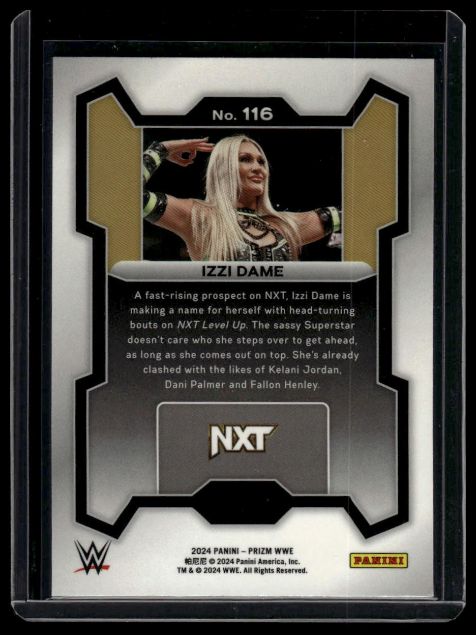 2024 Panini Prizm WWE #116 Izzi Dame
