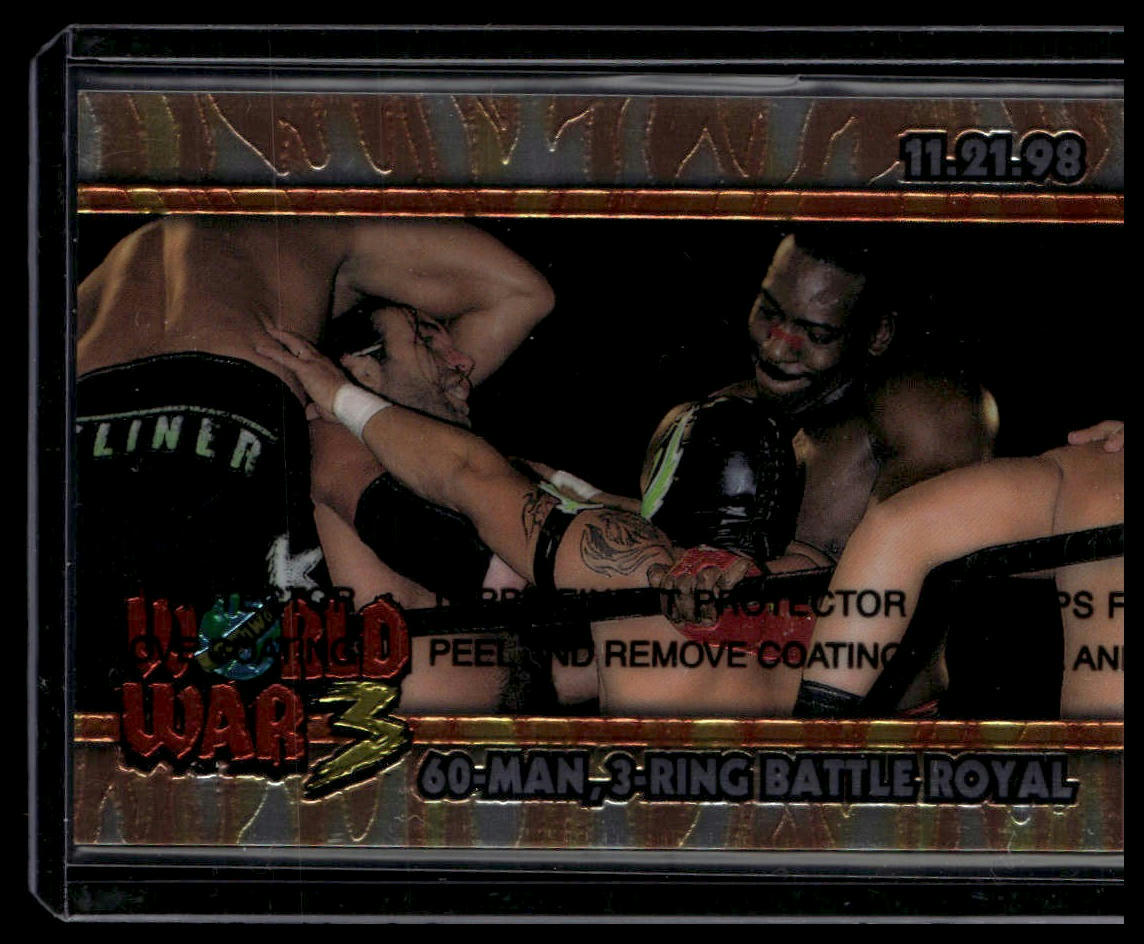 1999 Topps WCW/nWo Nitro #C11 60 Man Battle Royale Chrome