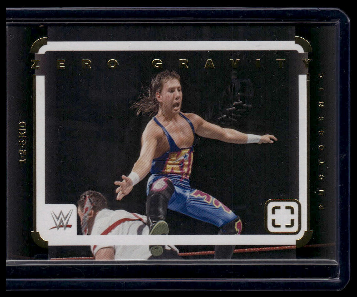 2024 Panini Photogenic WWE #8 1-2-3 Kid Zero Gravity