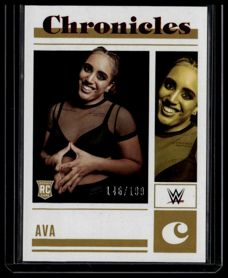 2023 Panini Chronicles WWE #77 Ava Red #/199