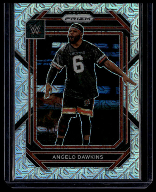 2023 Panini Prizm WWE #169 Angelo Dawkins Mojo #/25