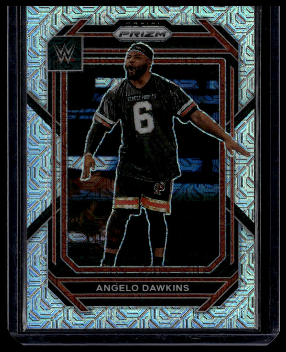 2023 Panini Prizm WWE #169 Angelo Dawkins Mojo #/25