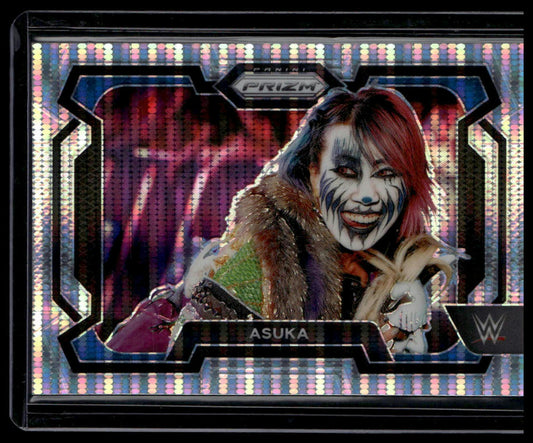 2024 Panini Prizm WWE #64 Asuka Pulsar Prizms #/499