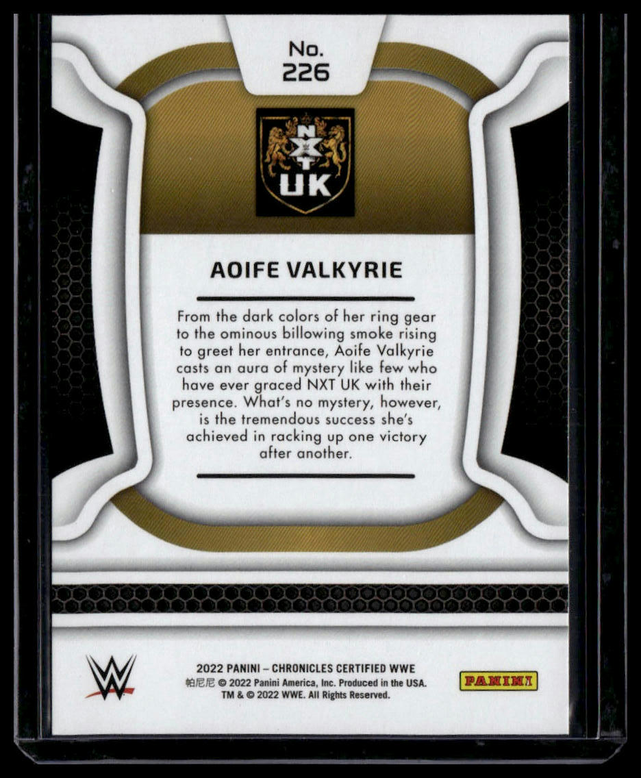 2022 Panini Chronicles WWE #226 Aoife Valkyrie Bronze