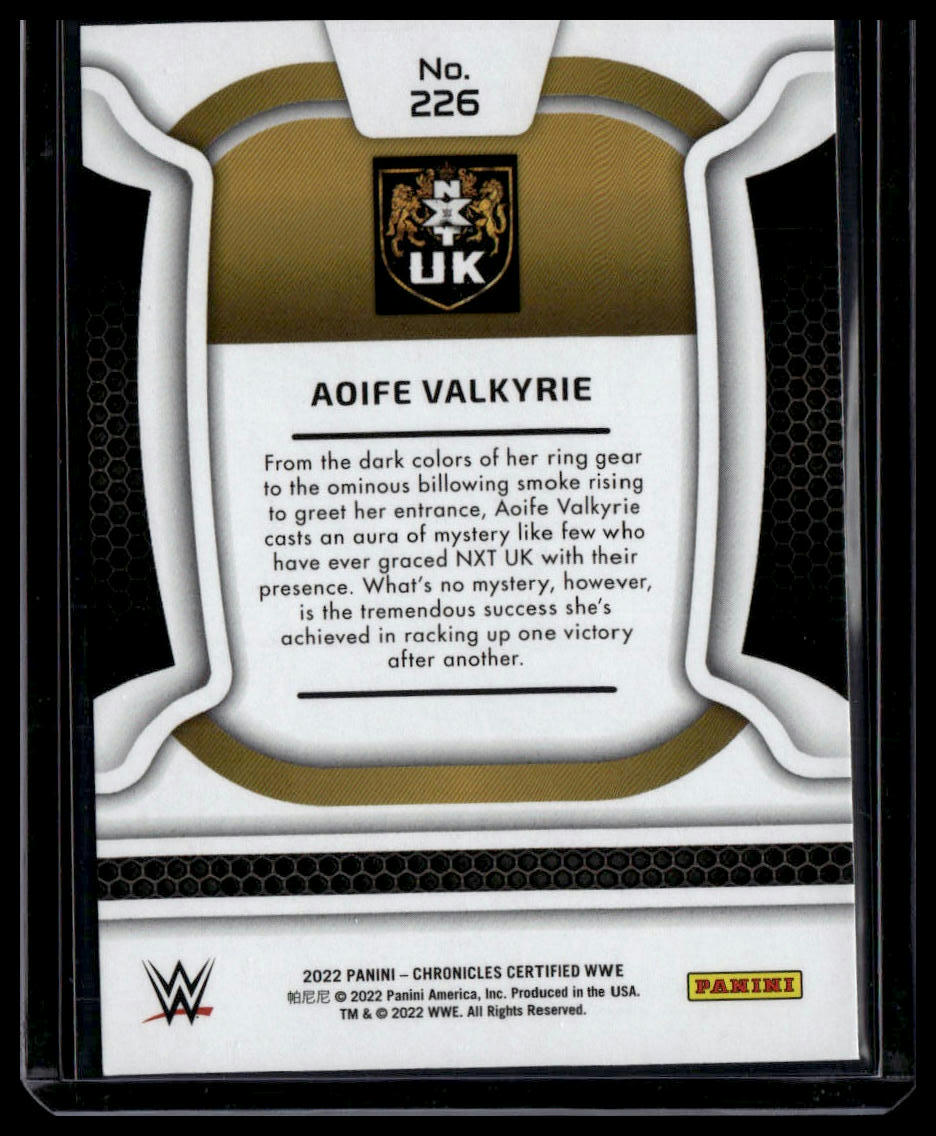 2022 Panini Chronicles WWE #226 Aoife Valkyrie