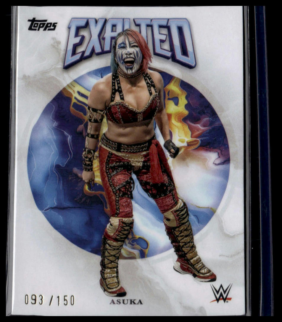 2025 Topps Exalted WWE #92 Asuka White #/150