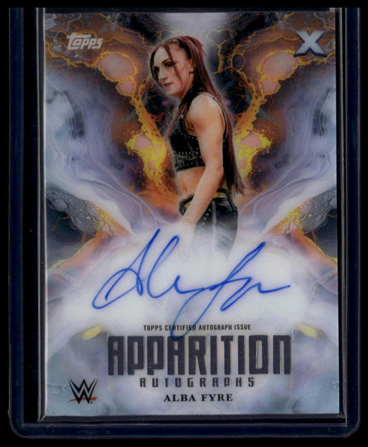 2025 Topps Exalted WWE #APA-AFY Alba Fyre Apparition Autographs