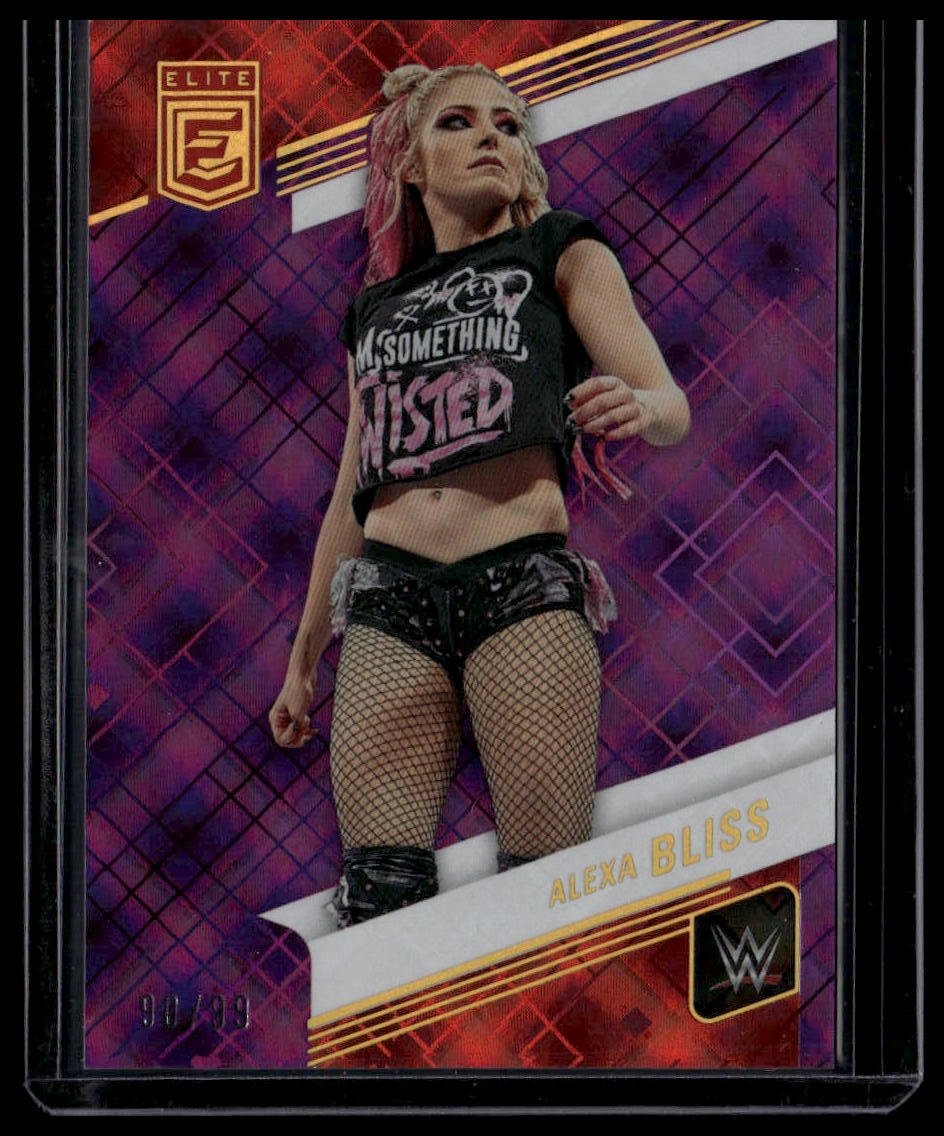 2023 Donruss Elite WWE #6 Alexa Bliss Purple #/99
