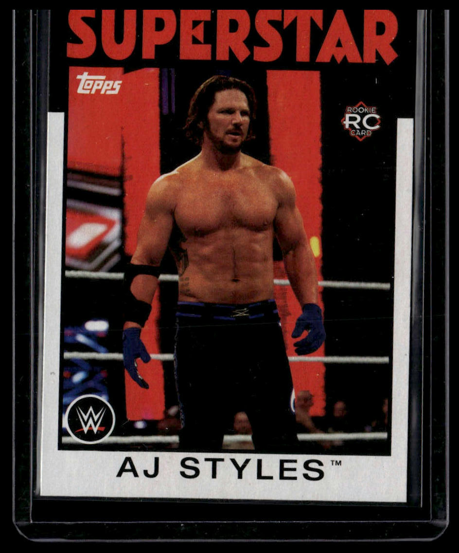 2016 Topps WWE Heritage #1 AJ Styles