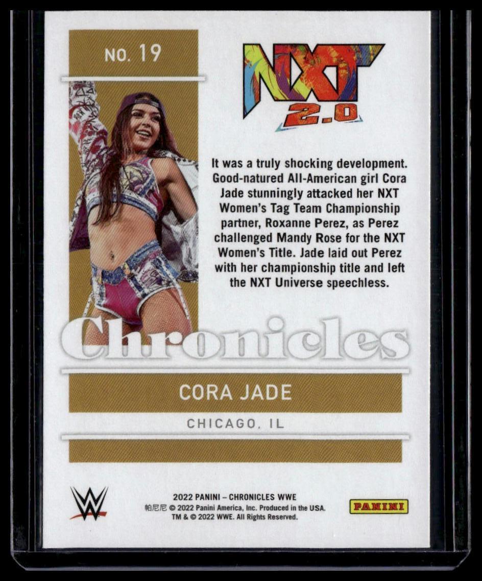 2022 Panini Chronicles WWE #19 Cora Jade