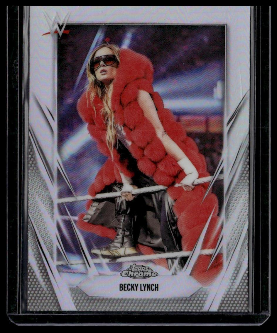 2026 Topps Chrome WWE #11 Becky Lynch Refractor