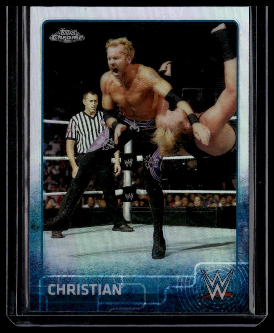 2015 Topps Chrome WWE #16 Christian Refractor