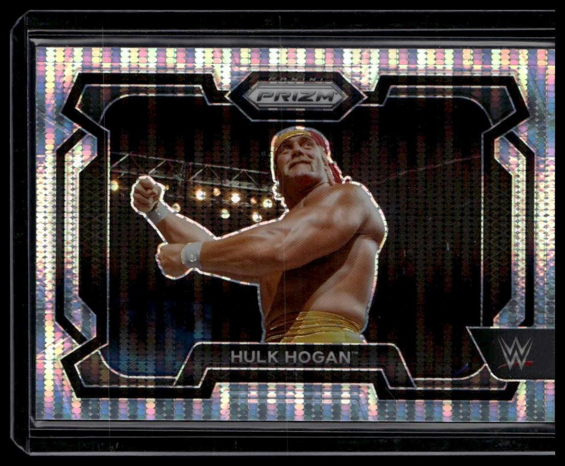 2024 Panini Prizm WWE #70 Hulk Hogan Pulsar Prizms #/499