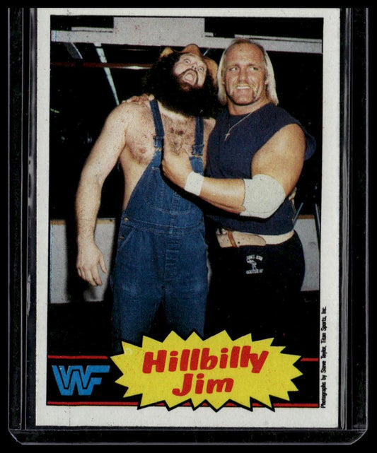 1985 Topps WWF Pro Wrestling Stars #15 Hillbilly Jim