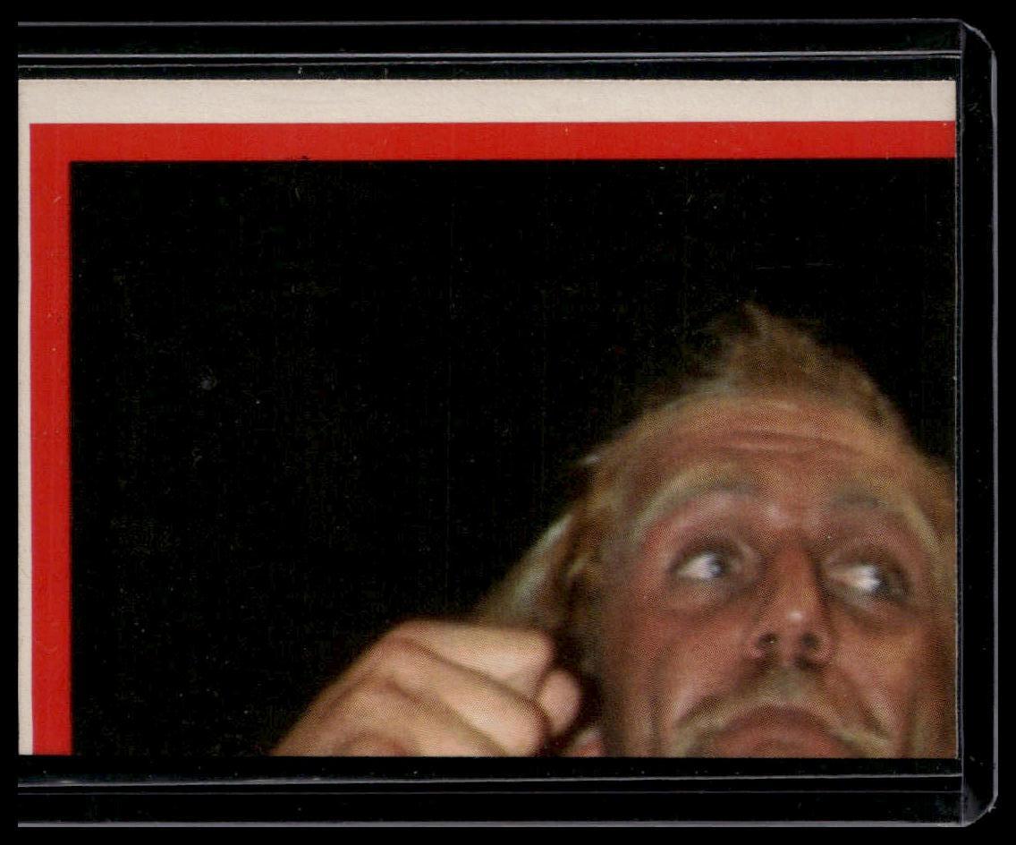 1985 Topps WWF Pro Wrestling Stars #16 Hulk Hogan Stickers