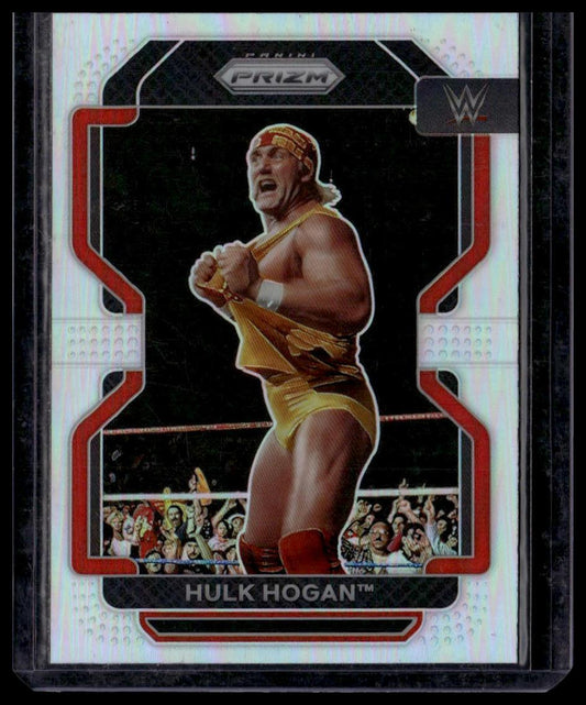 2022 Panini Prizm WWE #195 Hulk Hogan Hyper