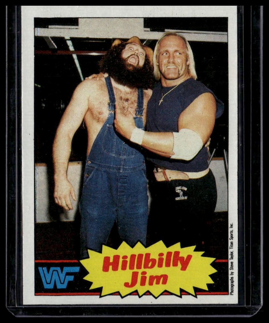 1985 Topps WWF Pro Wrestling Stars #15 Hillbilly Jim