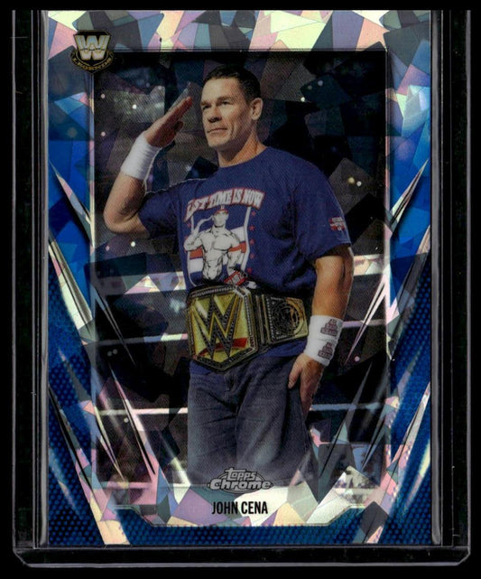 2026 Topps Chrome Sapphire Edition WWE #2 John Cena