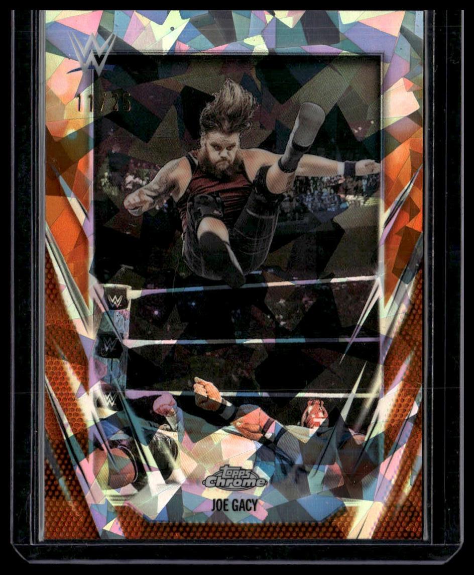 2026 Topps Chrome Sapphire Edition WWE #153 Joe Gacy Orange #/25
