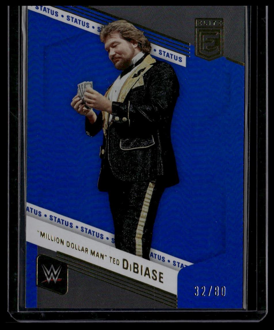 2023 Donruss Elite WWE #124 "Million Dollar Man" Ted DiBiase Status #/80