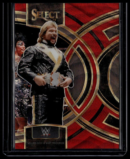 2024 Panini Select "Million Dollar Man" Ted DiBiase Red Wave Prizms #/99