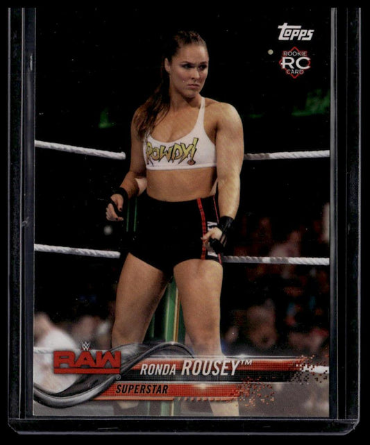 2018 Topps WWE Then Now Forever #101 Ronda Rousey