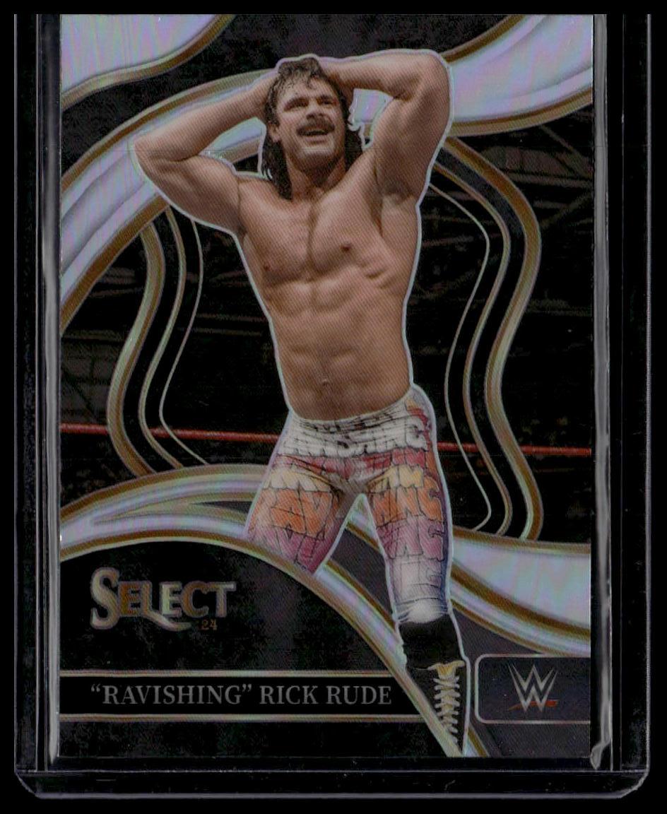 2024 Panini Select WWE #299 "Ravishing" Rick Rude Silver Prizms