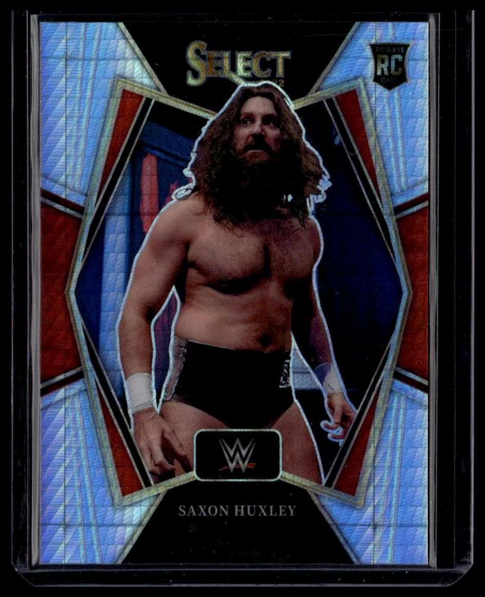 2022 Panini Select WWE #190 Saxon Huxley Lucky Envelopes Prizms #/8