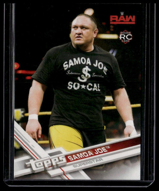 2017 Topps WWE #83 Samoa Joe