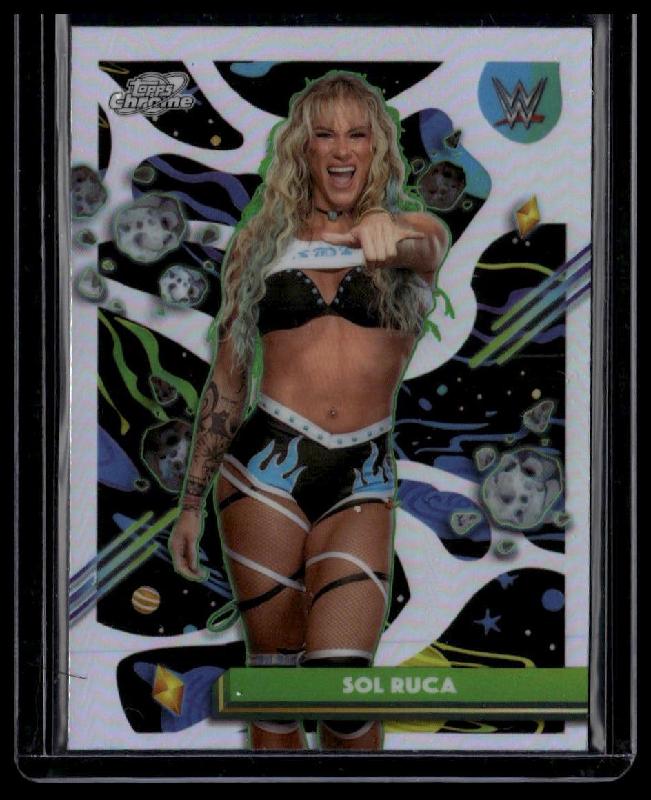 2026 Topps Chrome Cosmic #111 Sol Ruca Refractor