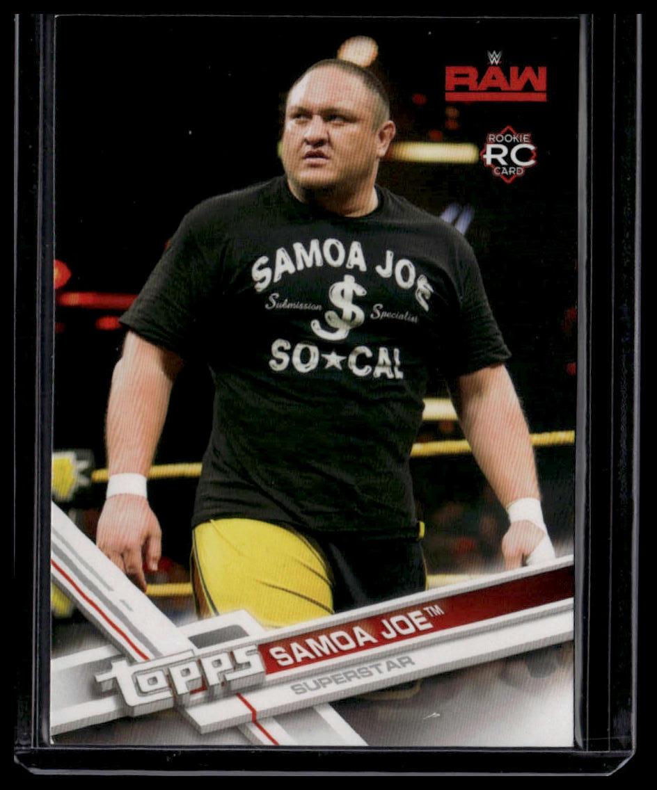 2017 Topps WWE #83 Samoa Joe