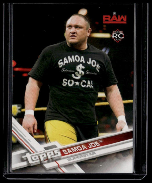 2017 Topps WWE #83 Samoa Joe