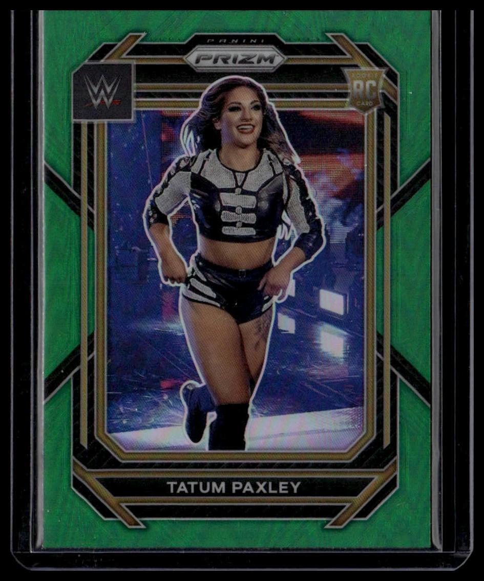 2023 Panini Prizm WWE #102 Tatum Paxley Green