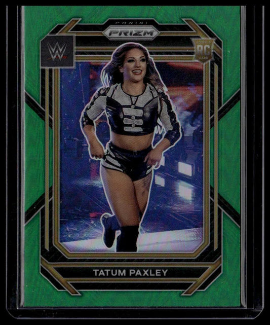 2023 Panini Prizm WWE #102 Tatum Paxley Green