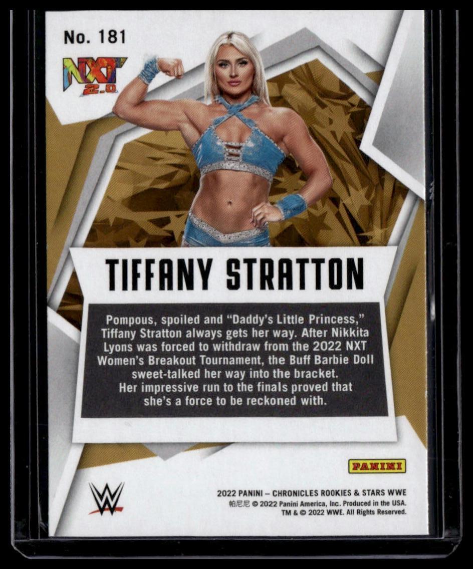 2022 Panini Chronicles WWE #181 Tiffany Stratton