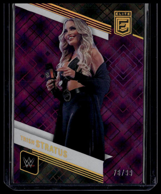 2023 Donruss Elite WWE #143 Trish Stratus Purple #/99