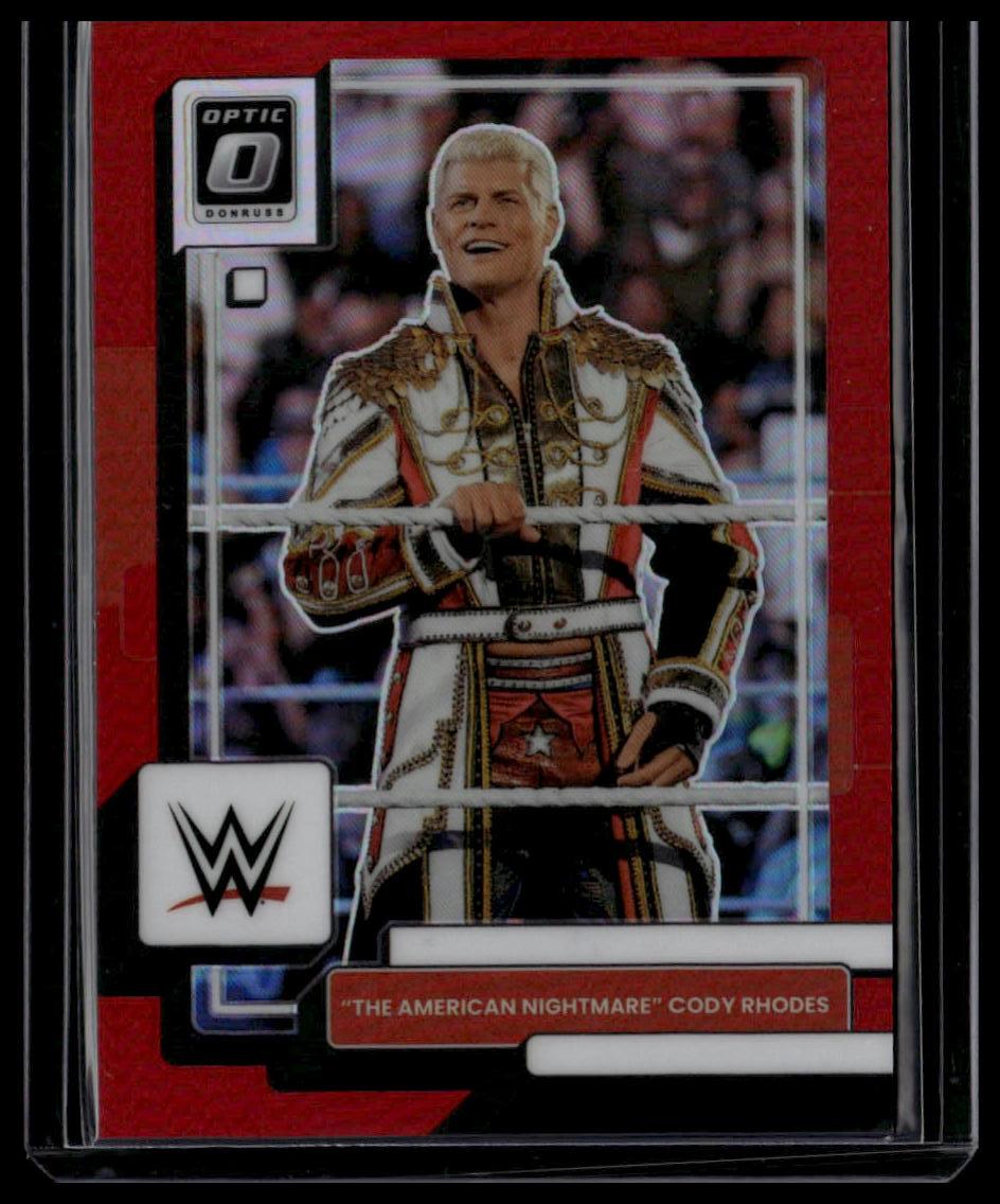 2023 Panini Chronicles WWE #370 "The American Nightmare" Cody Rhodes Red #/199