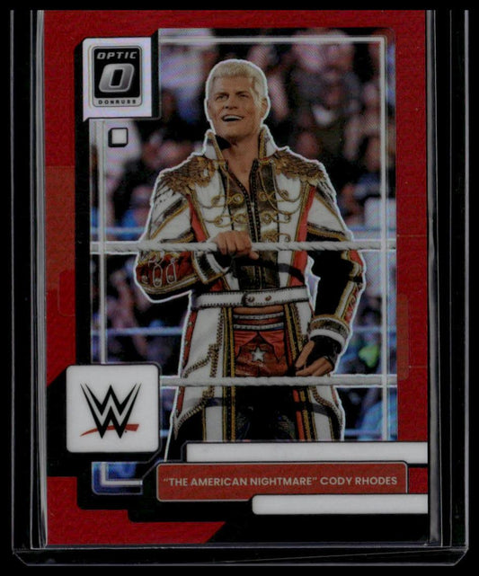 2023 Panini Chronicles WWE #370 "The American Nightmare" Cody Rhodes Red #/199