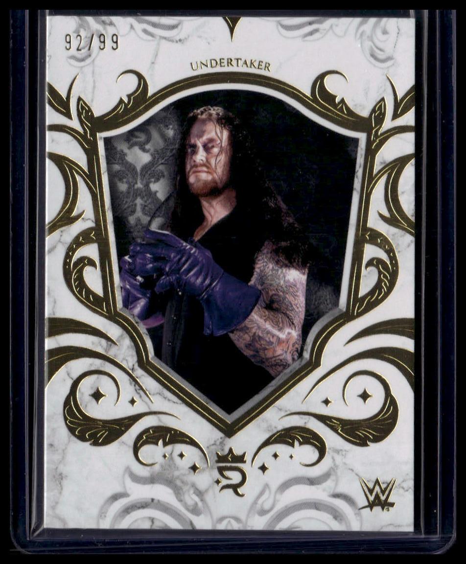 2025 Topps Royalty WWE #1 Undertaker #/99