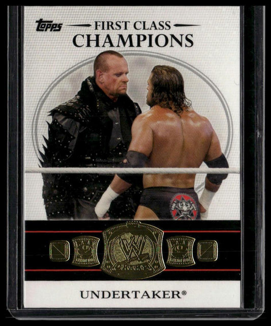2012 Topps WWE #3 Undertaker First Class Champions