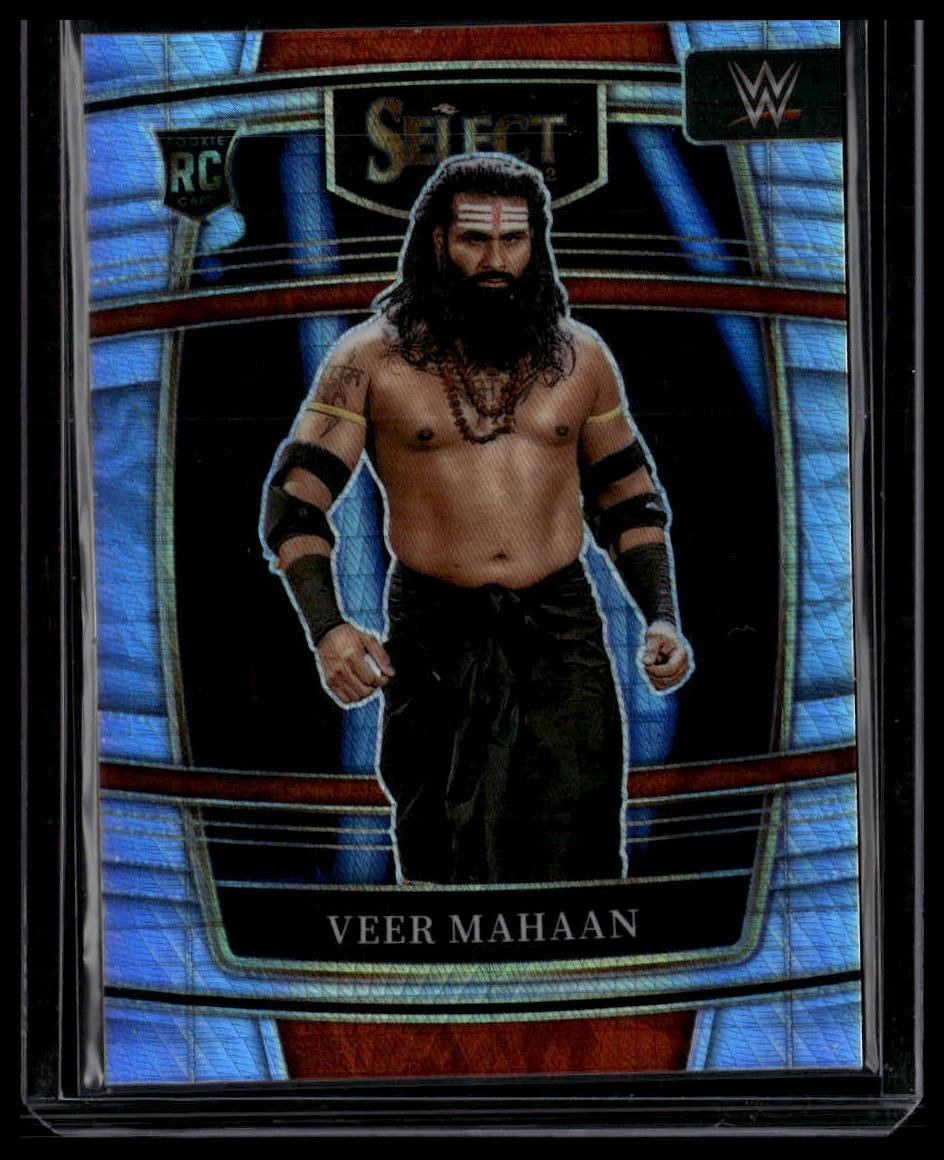 2022 Panini Select WWE #60 Veer Mahaan Lucky Envelopes Prizms #/8